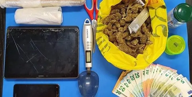 Reggio Calabria, sorpreso con 150 grammi di marijuana in casa: arrestato