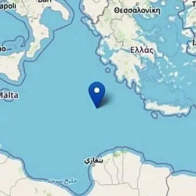 Forte terremoto nel mare tra Italia e Grecia avvertito anche in Calabria