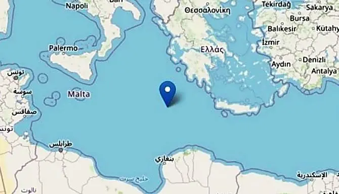 Forte terremoto nel mare tra Italia e Grecia avvertito anche in Calabria