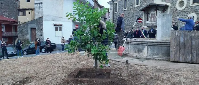 Lamezia, 29 anni fa l'omicidio dei due netturbini: piantati alberi in loro memoria