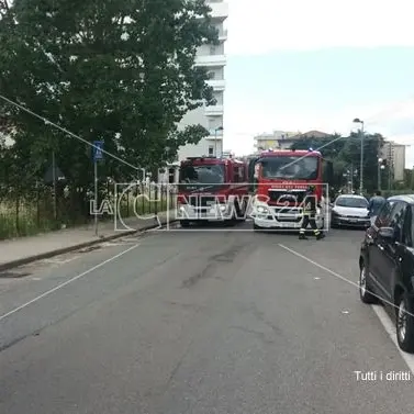 Rende, si rompe una condotta del gas nei pressi dello svincolo autostradale