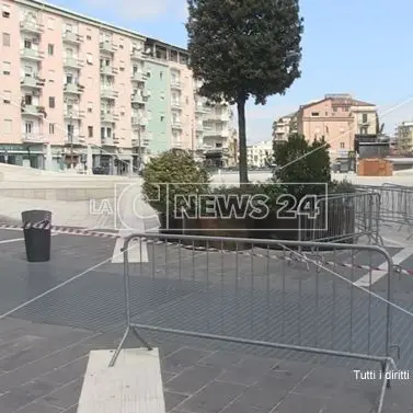 Piazza Bilotti a Cosenza, al vaglio la chiusura parziale del traffico auto