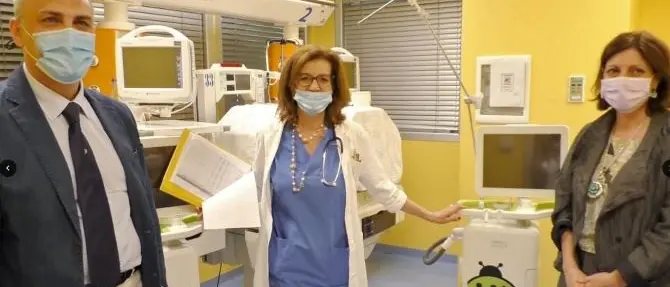 Coronavirus Reggio Calabria, donati 2 ventilatori dopo il caso sospetto di un neonato