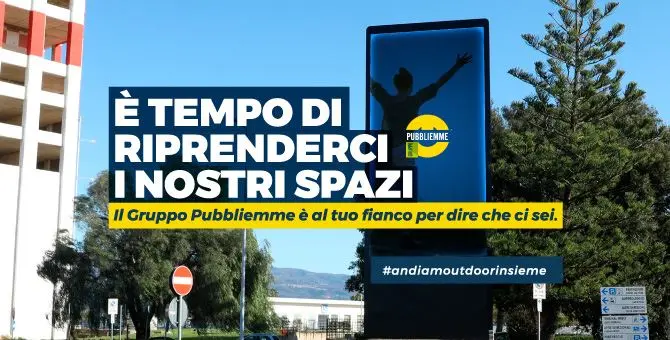 Gruppo Pubbliemme, al via la nuova campagna: «È tempo di riprenderci i nostri spazi»