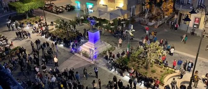 Tropea in festa: inaugurata la nuova piazza Vittorio Veneto