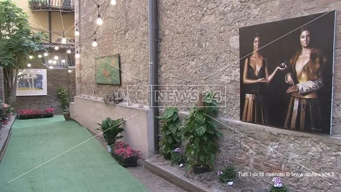 Cosenza, nel giardino segreto di via Isonzo l'arte contemporanea in mostra