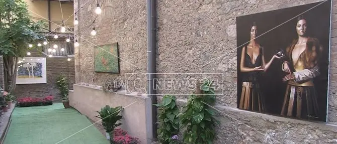 Cosenza, nel giardino segreto di via Isonzo l'arte contemporanea in mostra