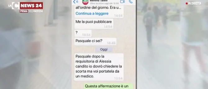 Vitalizi, Tallini shock: «Per colpa di LaC News24 mi serve la scorta»