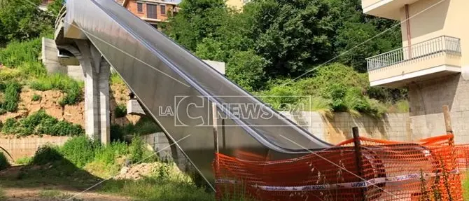 Scala mobile a Vibo Valentia, un'opera che rischia di trasformarsi nell'ennesima incompiuta