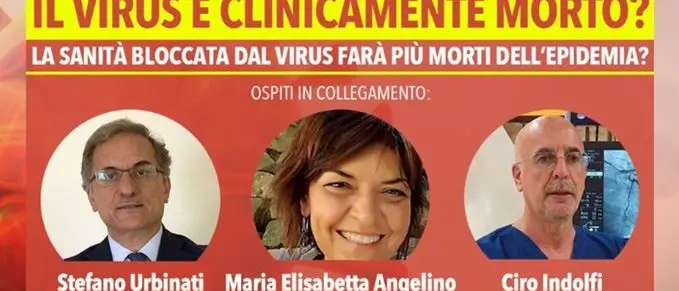 Il virus è clinicamente morto? Speciale diretta streaming con esperti e medici
