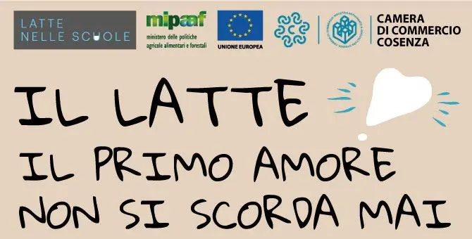 “Latte nelle Scuole”, al via la campagna della Camera di Commercio di Cosenza