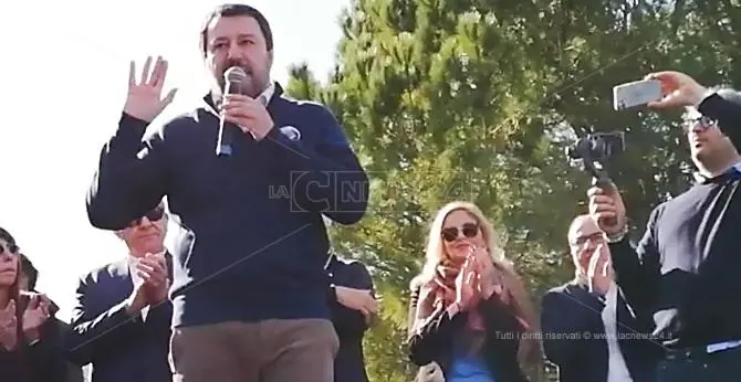 Arriva Salvini in Calabria e scuote il centrodestra: il programma nel dettaglio