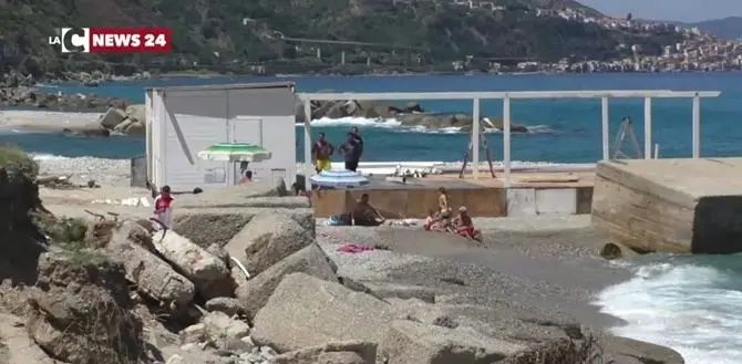 Scilla, stanziati 100mila euro per la messa in sicurezza della spiaggia di Favazzina