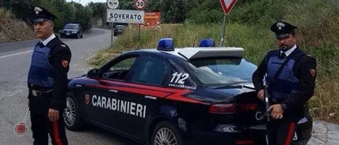 Minaccia due uomini con un'ascia, arrestato un 69enne nel Catanzarese