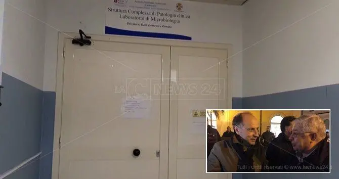 Lamezia, Callipo e Muraca su mancata riapertura Microbiologia: «Blocco inspiegabile»