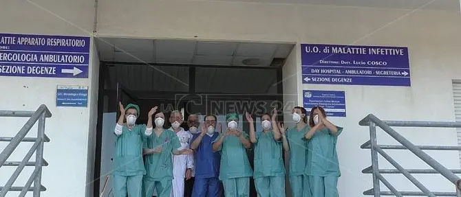 L'ospedale Pugliese di Catanzaro è Covid free, dimessi gli ultimi pazienti