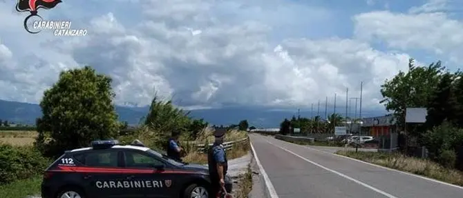 Curinga, appicca il fuoco in un'area di servizio: in manette un vibonese