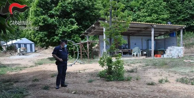 Sequestrato nel Cosentino un campo da tiro costruito senza permessi