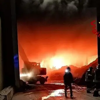 Incendi nel Catanzarese, due aziende in fiamme durante la notte