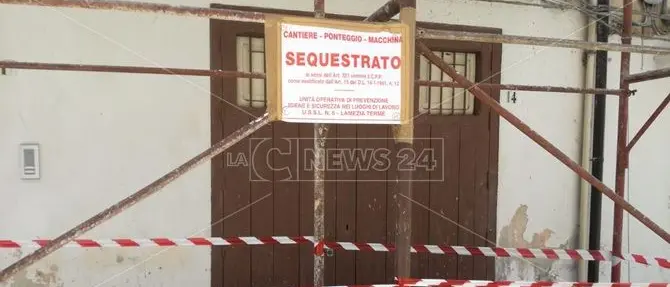 Lamezia, operaio morto sul lavoro: torna in carcere titolare della ditta