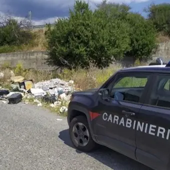 Discarica abusiva scoperta a Casignana, multate 4 persone