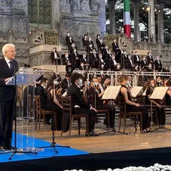 Mattarella a Bergamo: «Qui c'è l'Italia che ha pianto e che è stata ferita»