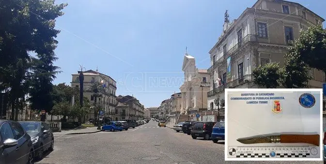 Lamezia, arrestato il novantenne che ha accoltellato un uomo sul corso