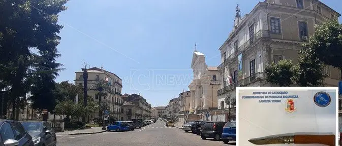 Lamezia, arrestato il novantenne che ha accoltellato un uomo sul corso