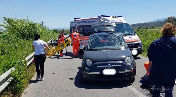 Incidente a Torano, grave la giovane trasferita all'ospedale di Cosenza