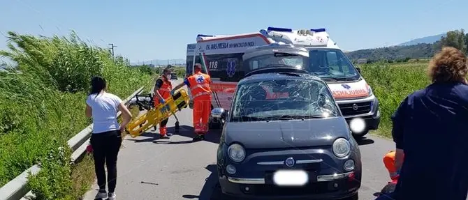 Incidente a Torano, grave la giovane trasferita all'ospedale di Cosenza