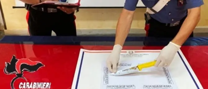 Soverato, tenta estorsione armato con un coltello da macellaio: arrestato