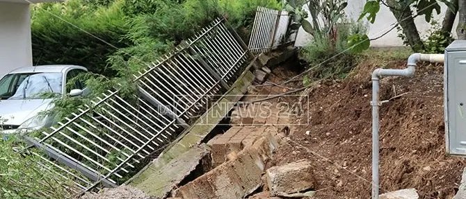 Maltempo, Castrovillari fa la conta del danni. Il sindaco: «Chiederemo lo stato di calamità»
