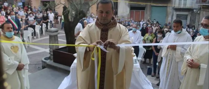 San Pietro a Maida, riaperta al culto la chiesa di San Giovanni Battista