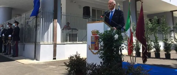 Castrovillari, Gabrielli inaugura nuovo commissariato: «Punto di riferimento per comunità»