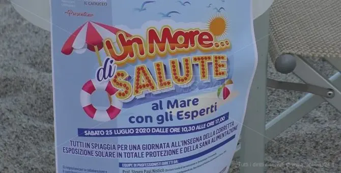 “Un mare di salute”: i consigli degli esperti sulle spiagge del Catanzarese