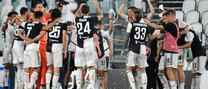 Juve campione d’Italia con due turni d’anticipo: è il nono scudetto di fila