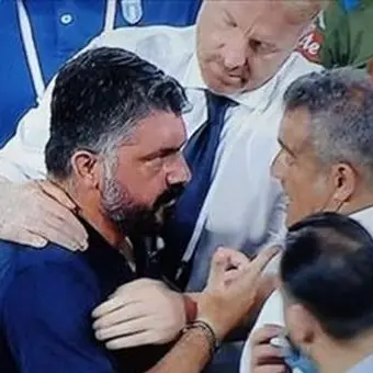 «Terrone a me? Vieni a dirmelo in faccia», la furia di Gattuso al termine di Napoli-Lazio
