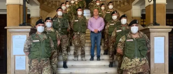 Croce rossa, in Calabria si conclude il servizio del Corpo militare. Gratteri ringrazia