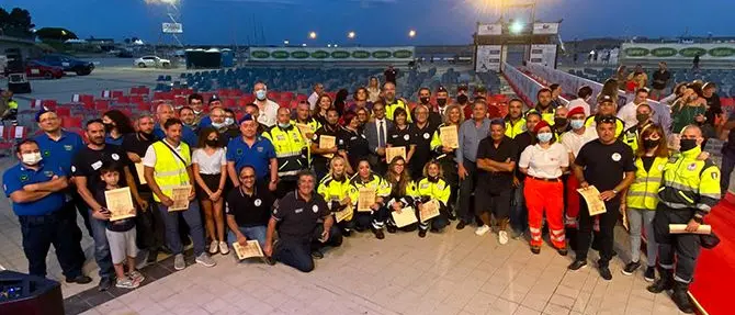 Catanzaro premia i volontari Prociv per l’impegno durante il lockdown