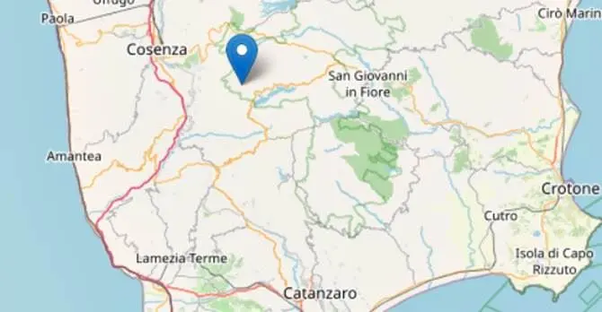 Terremoto in Calabria, più scosse nella notte in provincia di Cosenza