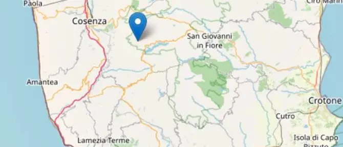 Terremoto in Calabria, più scosse nella notte in provincia di Cosenza
