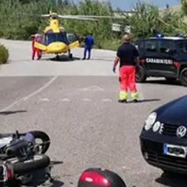 Incidente lungo l'ex statale 522 nel Vibonese, auto contro moto: un ferito