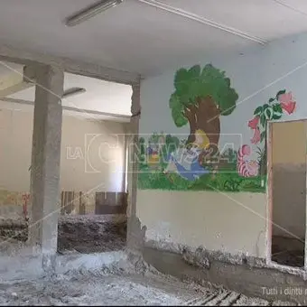 Lavori in corso in due asili di Vibo, a rischio l'avvio dell'anno scolastico