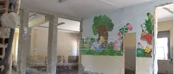 Lavori in corso in due asili di Vibo, a rischio l'avvio dell'anno scolastico
