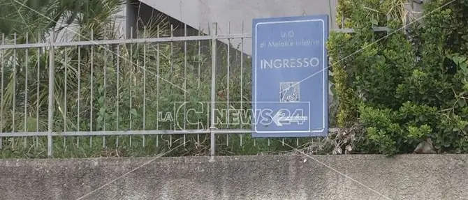 Coronavirus, disposto un terzo ricovero all'ospedale di Cosenza