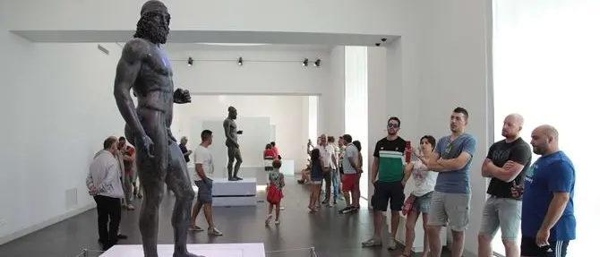 Reggio, tutto esaurito al Museo archeologico. Il successo dei Bronzi malgrado la pandemia