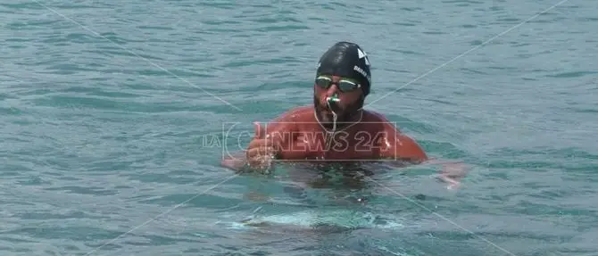 Il legame tra il milanese campione di apnea e Soverato: «I miei record fatti in Calabria»