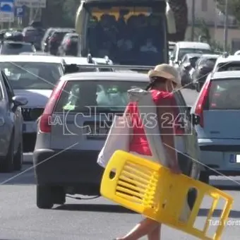 Controesodo, traffico intenso sulle strade calabresi: incidente tra Rende e Montalto