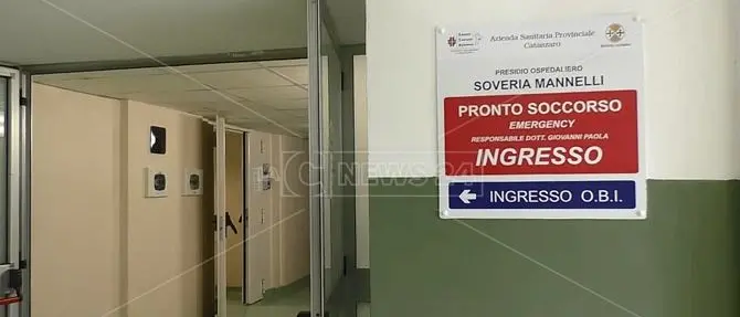 Ospedale Soveria Mannelli, la denuncia del sindacato: «Quello non è un pronto soccorso»