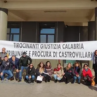 Castrovillari, i tirocinanti della giustizia alzano la voce: «Ora garanzie sulla stabilizzazione»